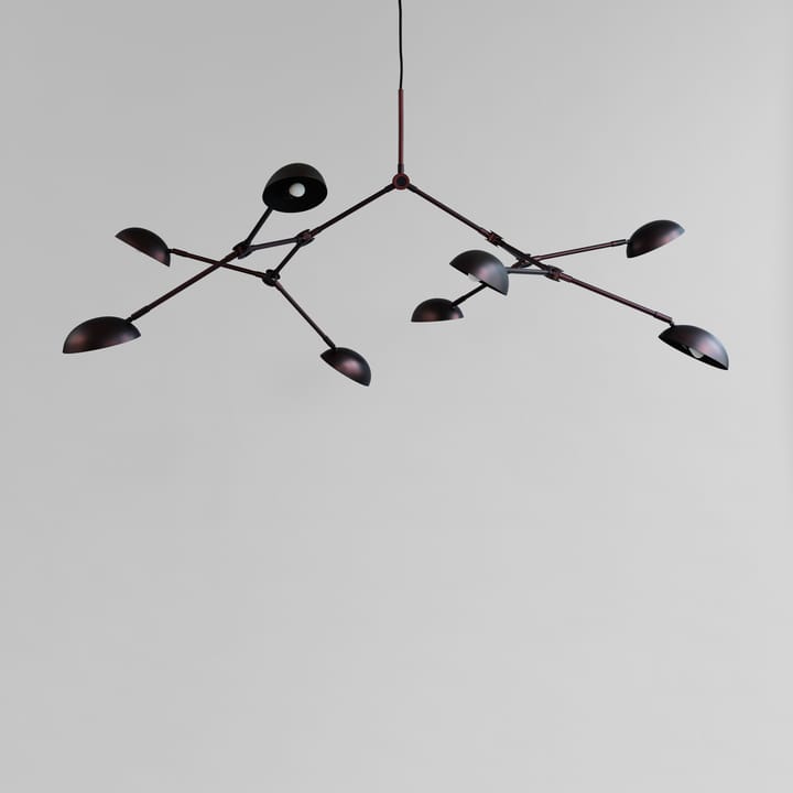 Lampadario Drop Chandelier, Nero bruciato 101 Copenhagen