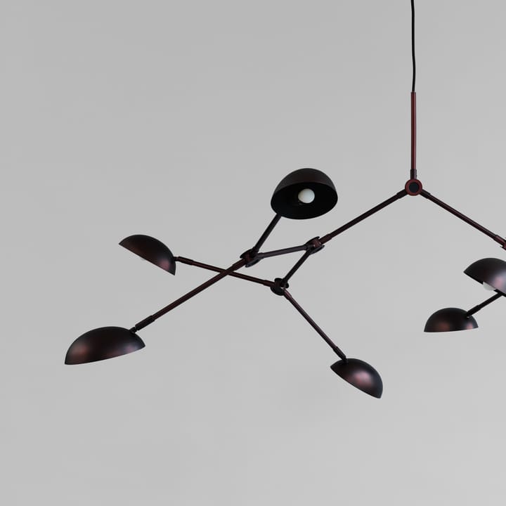 Lampadario Drop Chandelier, Nero bruciato 101 Copenhagen