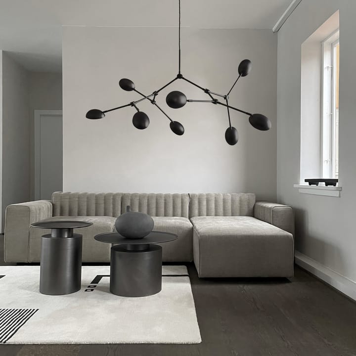 Lampadario Drop Chandelier, Nero bruciato 101 Copenhagen