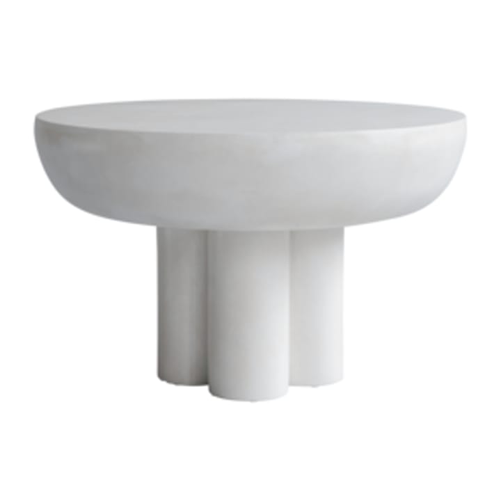 Tavolino Crown basso, Ø 65 cm - Bone white - 101 Copenhagen