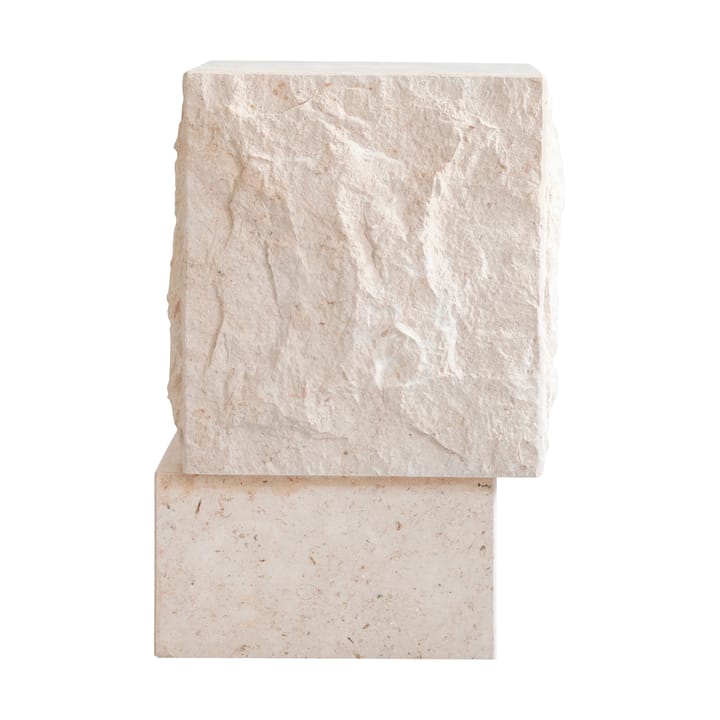 Tavolino Temple tall 50x33 cm - Limestone - 101 Copenhagen