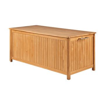 Contenitore per cuscini con ruote L Bjärknäs 180x85x75 cm - Teak - 1898