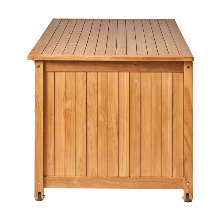 Contenitore per cuscini con ruote L Bjärknäs 180x85x75 cm, Teak 1898