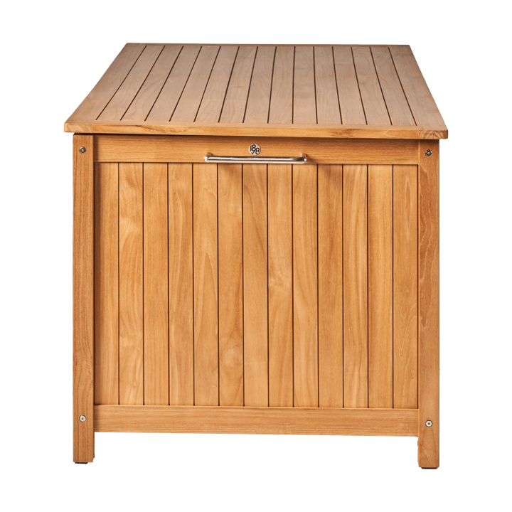 Contenitore per cuscini con ruote L Bjärknäs 180x85x75 cm, Teak 1898