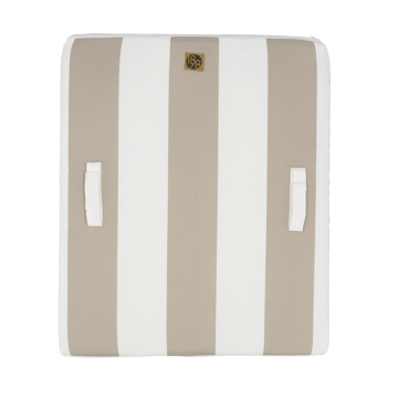 Cuscino per seduta Holma 41x49 cm - Taupe striped - 1898