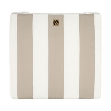 Cuscino per seduta Lunda 42x45 cm - Taupe striped - 1898