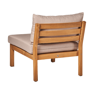 Divano modulare centrale Stockaryd in teak/beige - undefined - 1898