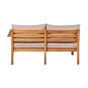 Divano modulare Stockaryd a 2 posti sinistra in teak/beige - undefined - 1898