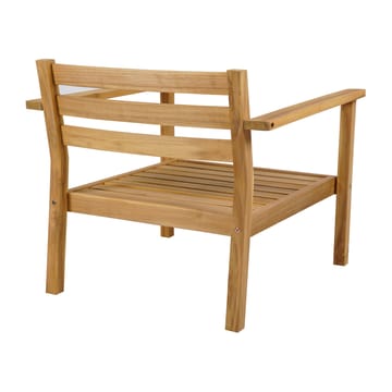 Poltrona lounge Stockaryd in teak/beige - undefined - 1898