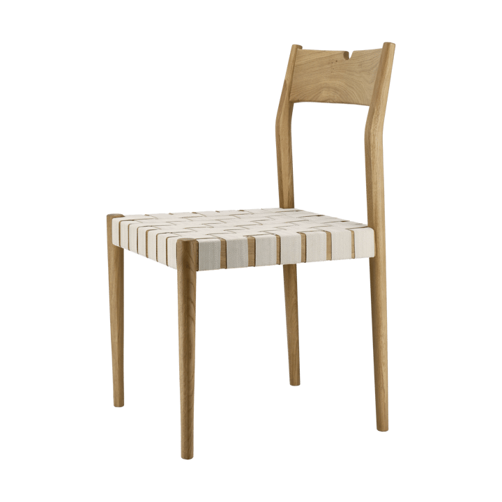 Sedia da pranzo Ekeryd, Webbing-laquered oak 1898