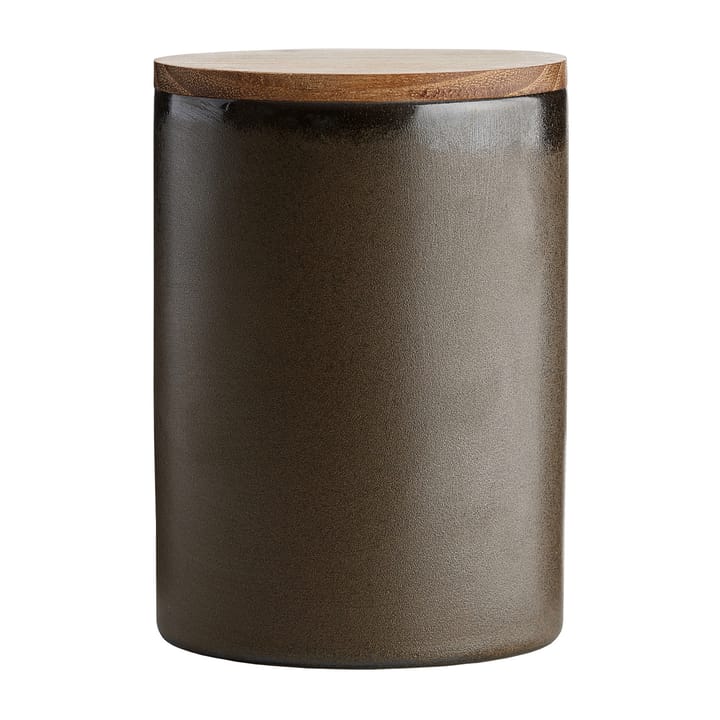 Barattolo contenitore con coperchio Raw 15 cm - Metallic brown - Aida