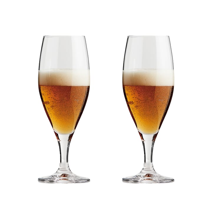 Bicchiere da birra Passion connoisseur 40 cl confezione da 2 , Trasparente Aida