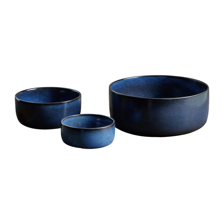 Ciotola 3 pezzi Raw - Midnight blue - Aida