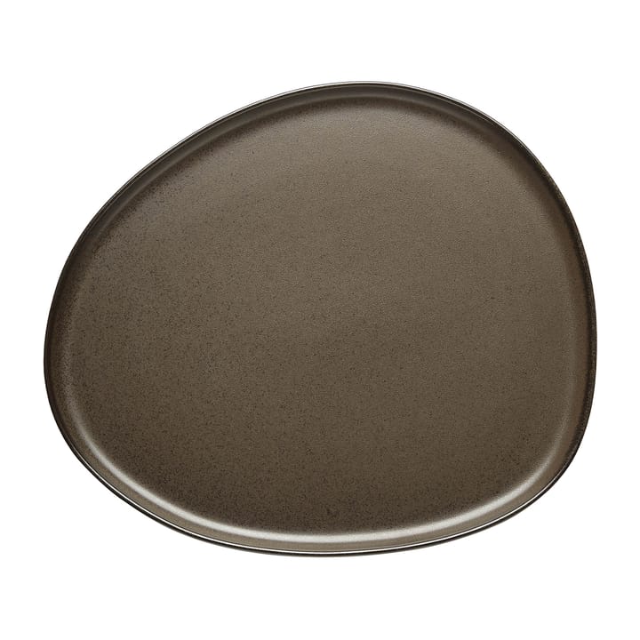 Piatto Raw Organic 29x25 cm - Metallic Brown - Aida