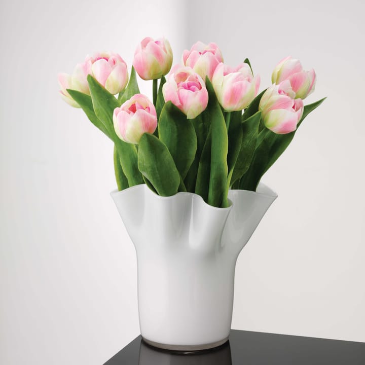 Vaso Tulip 20 cm, bianco Aida