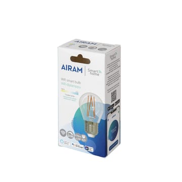 Lampadina a globo LED Airam Smarta Hem Filament - trasparente E27, 5 W - Airam