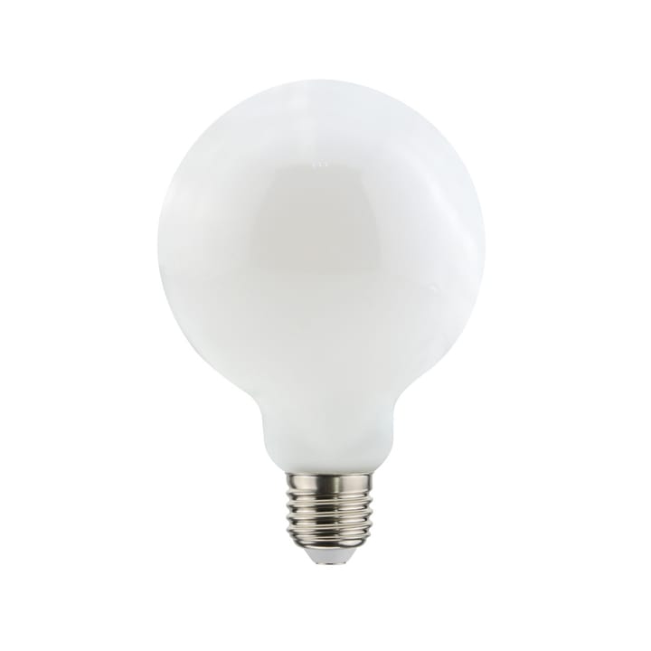 Lampadina LED a bulbo Airam Filament, 95 mm, opale, dimmerabile E27, 9 W Airam