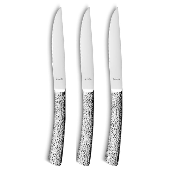 Set di 3 coltelli da barbecue Bongo - Acciaio inossidabile - Amefa