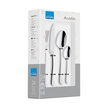 Set di posate Austin 24 pezzi - Acciaio inossidabile - Amefa