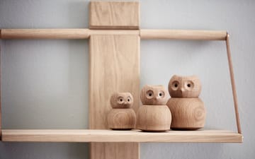 Figura in legno Andersen Owl Small - Oak - Andersen Furniture