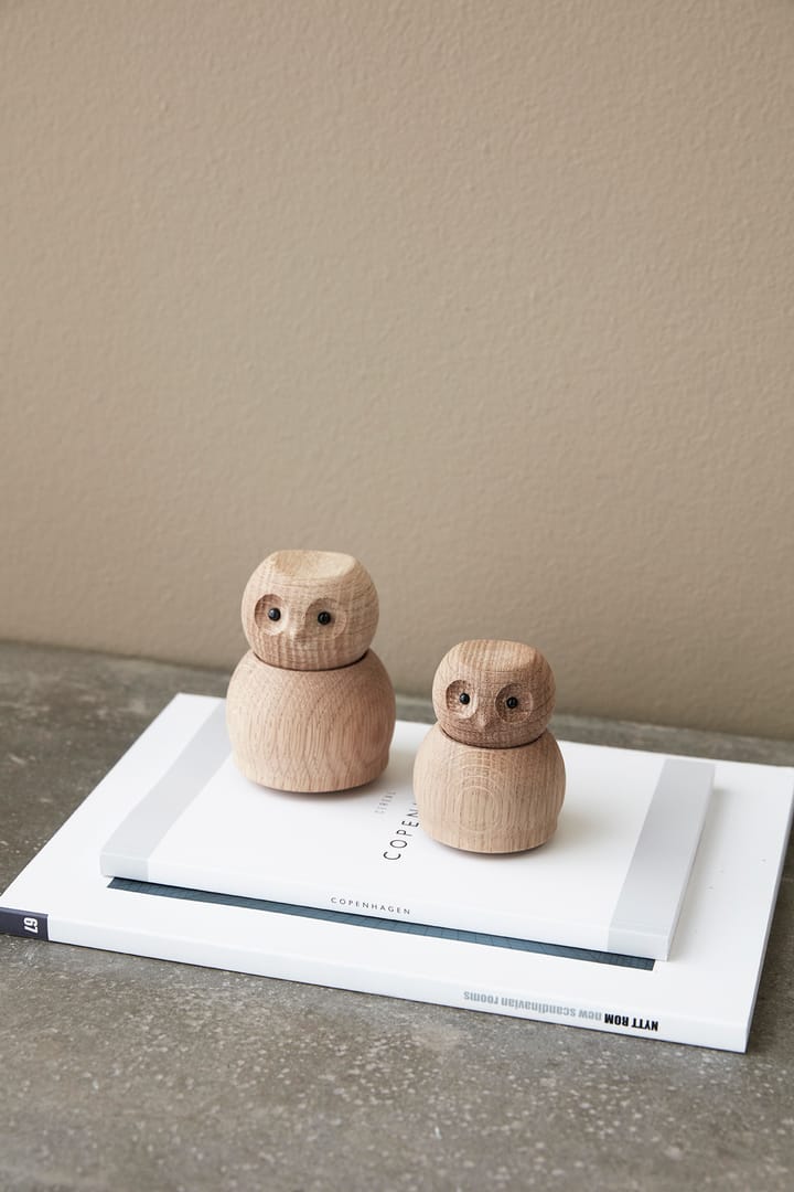 Figura in legno Andersen Owl Small, Oak Andersen Furniture