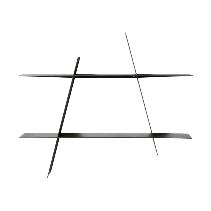 Mensola A-Shelf Large 78x12x67 cm - Black - Andersen Furniture