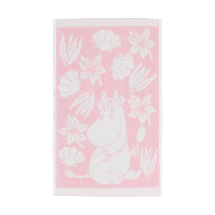 Asciugamano Mumin 30x50 cm - Conchiglie rosa - Arabia