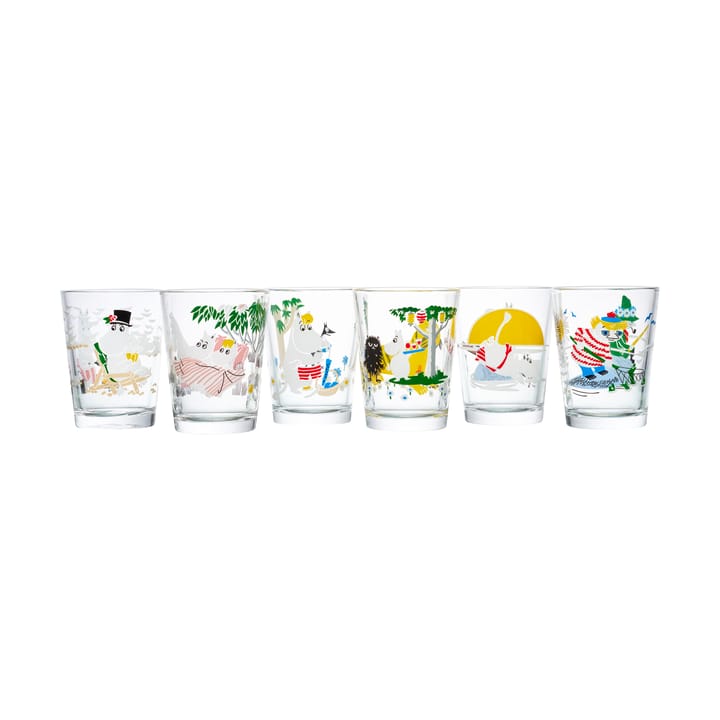 Bicchiere Moomin 22 cl, Andiamo in vacanza Arabia