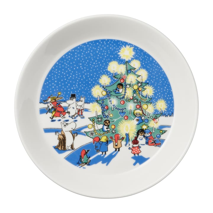 Piatto Drawing & Christmas Moomin 2 pezzi, Ø 19 cm
​ Arabia