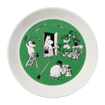 Piatto Drawing & Christmas Moomin 2 pezzi - Ø 19 cm
​ - Arabia