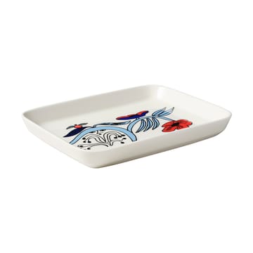 Piatto Puutarhurit 15x19 cm - Blu-bianco-rosso - Arabia