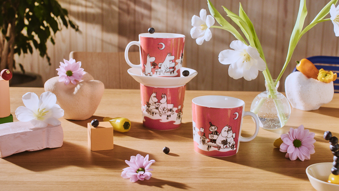 Tazza Moomin speciale rosa da Arabia →