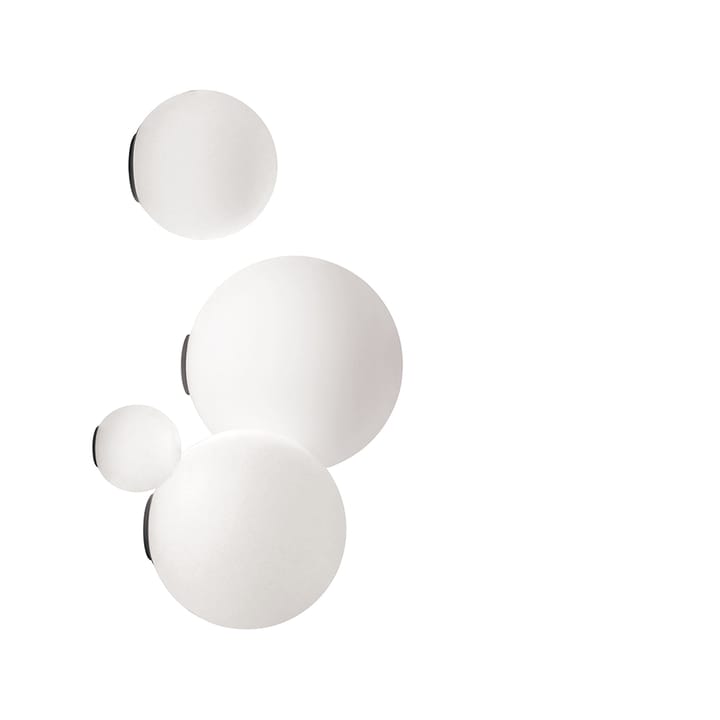 Lampada da parete e soffitto Dioscuri, White 14cm Artemide