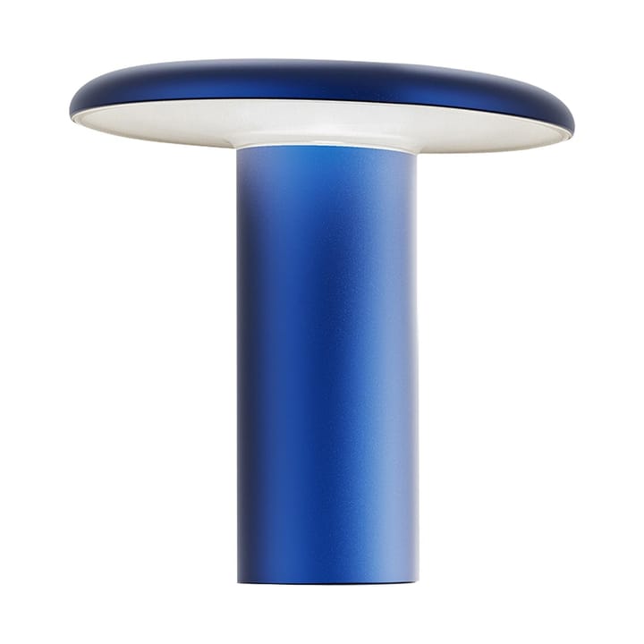 Lampada da tavolo portatile Takku 19 cm - Anodized blue - Artemide