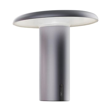 Lampada da tavolo portatile Takku 19 cm - Anodized grey - Artemide