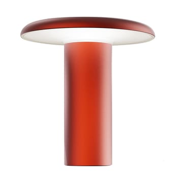 Lampada da tavolo portatile Takku 19 cm - Anodized red - Artemide