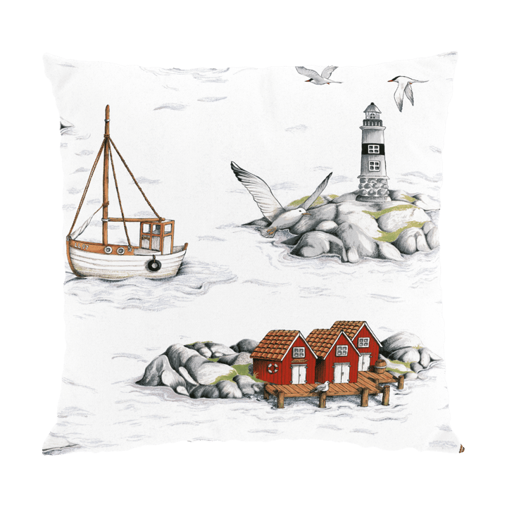 Fodera per cuscino Fiskeskär 47x47 cm - Bianco - Arvidssons Textil