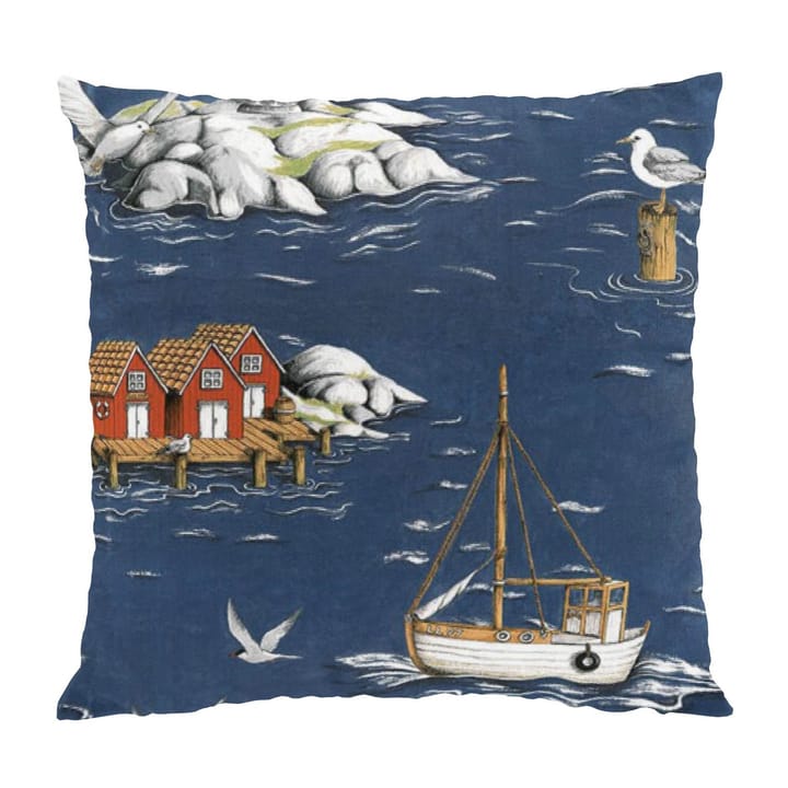 Fodera per cuscino Fiskeskär 47x47 cm, Blu Arvidssons Textil