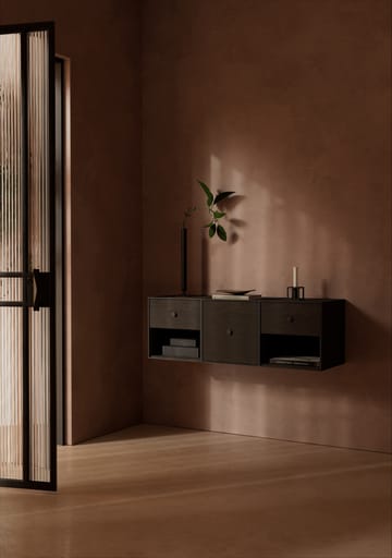 Cubo Frame 35 con anta - rovere affumicato - Audo Copenhagen