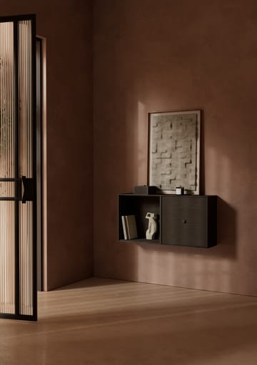 Cubo Frame 42 con anta - rovere affumicato - Audo Copenhagen