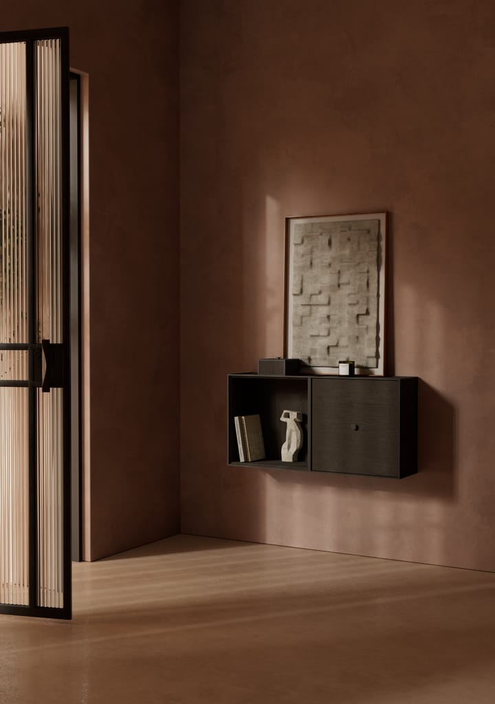 Cubo Frame 42 con anta - rovere affumicato - Audo Copenhagen