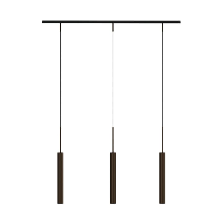 Lampada a sospensione Tubulaire rail 3 - Anodized bronzed - Audo Copenhagen