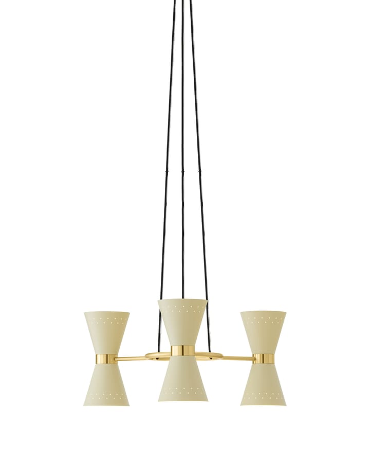 Lampadario Collector 3, Crema Audo Copenhagen