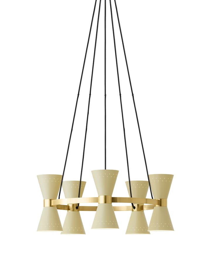 Lampadario Collector 5, Crema Audo Copenhagen