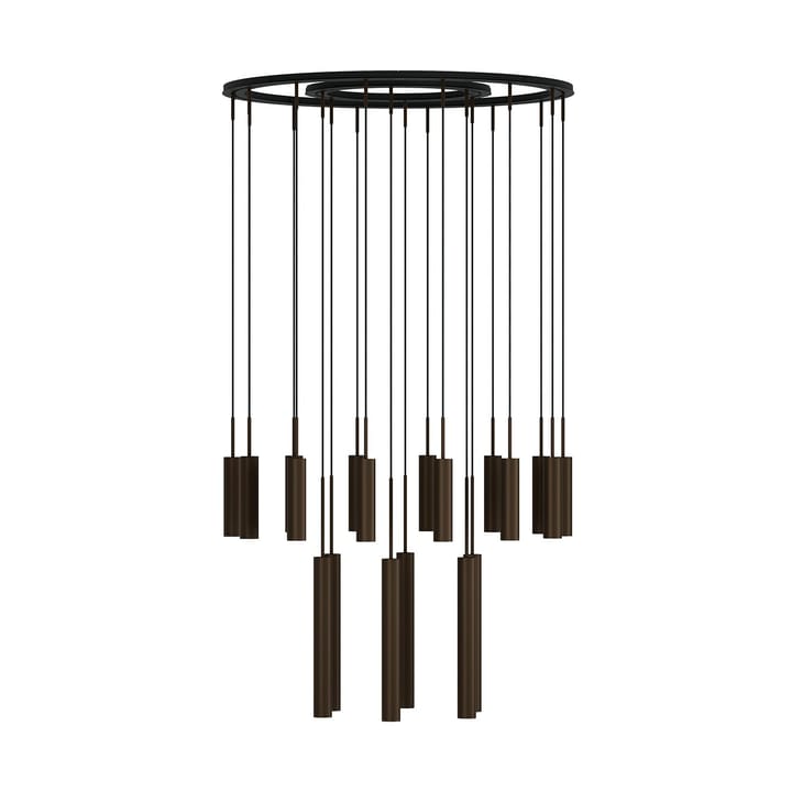 Lampadario Tubulaire 20 - Anodized bronzed - Audo Copenhagen