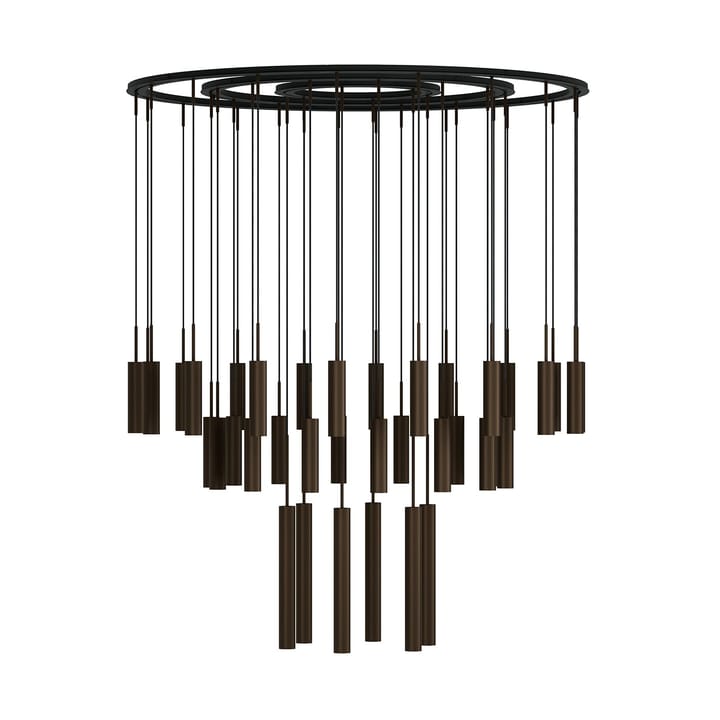 Lampadario Tubulaire 38 - Anodized bronzed - Audo Copenhagen