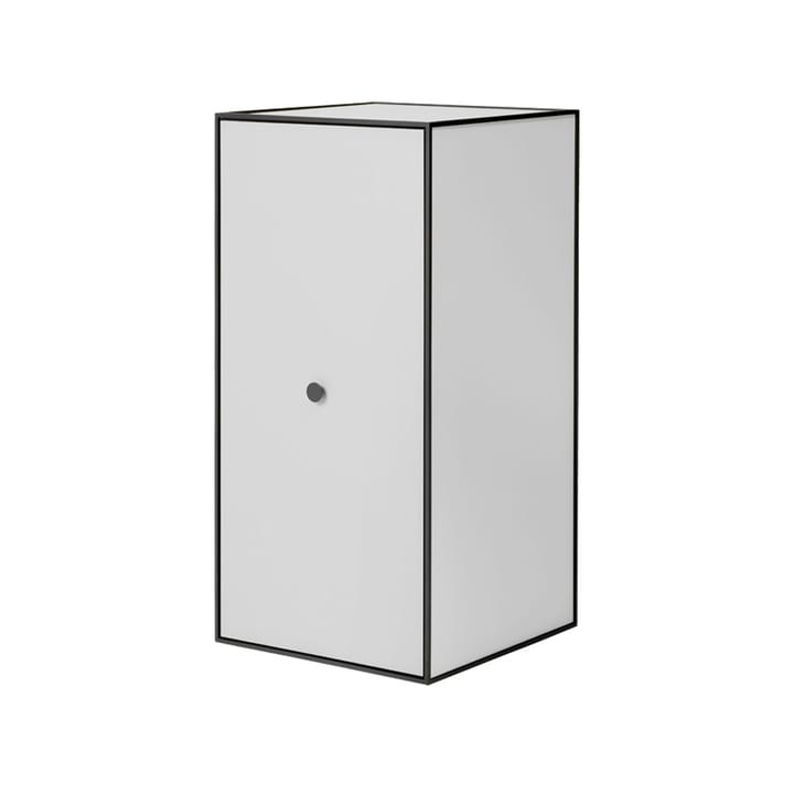 Mobiletto Grame 70 - Light grey, porta, 2 ripiani - Audo Copenhagen