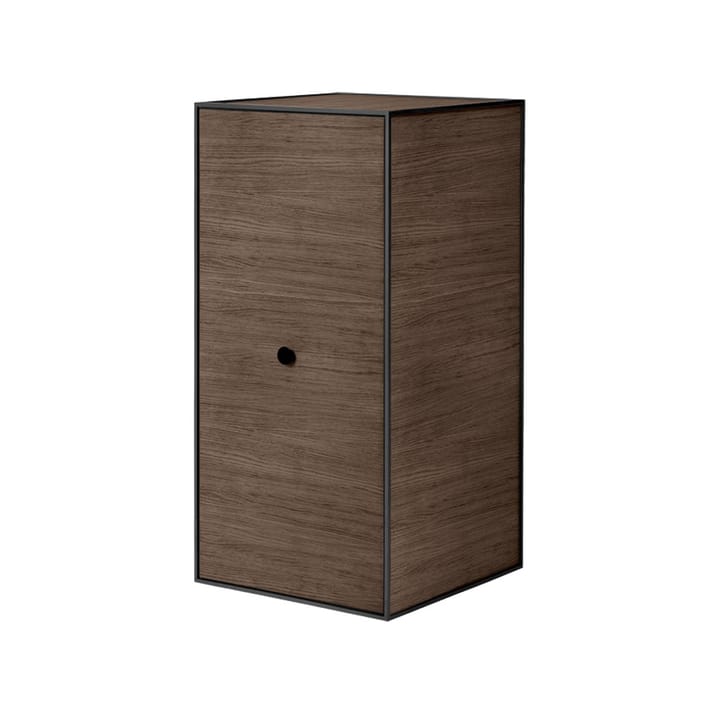 Mobiletto Grame 70 - Smoked oak, porta, 2 ripiani - Audo Copenhagen