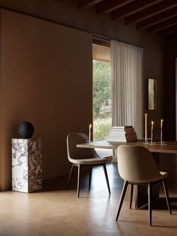 Piedistallo Plinth Pedestal, 30x30x75 cm - Marmo Calacatta viola - Audo Copenhagen