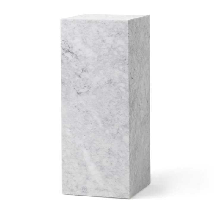 Piedistallo Plinth Pedestal, 30x30x75 cm - Marmo di Carrara - Audo Copenhagen